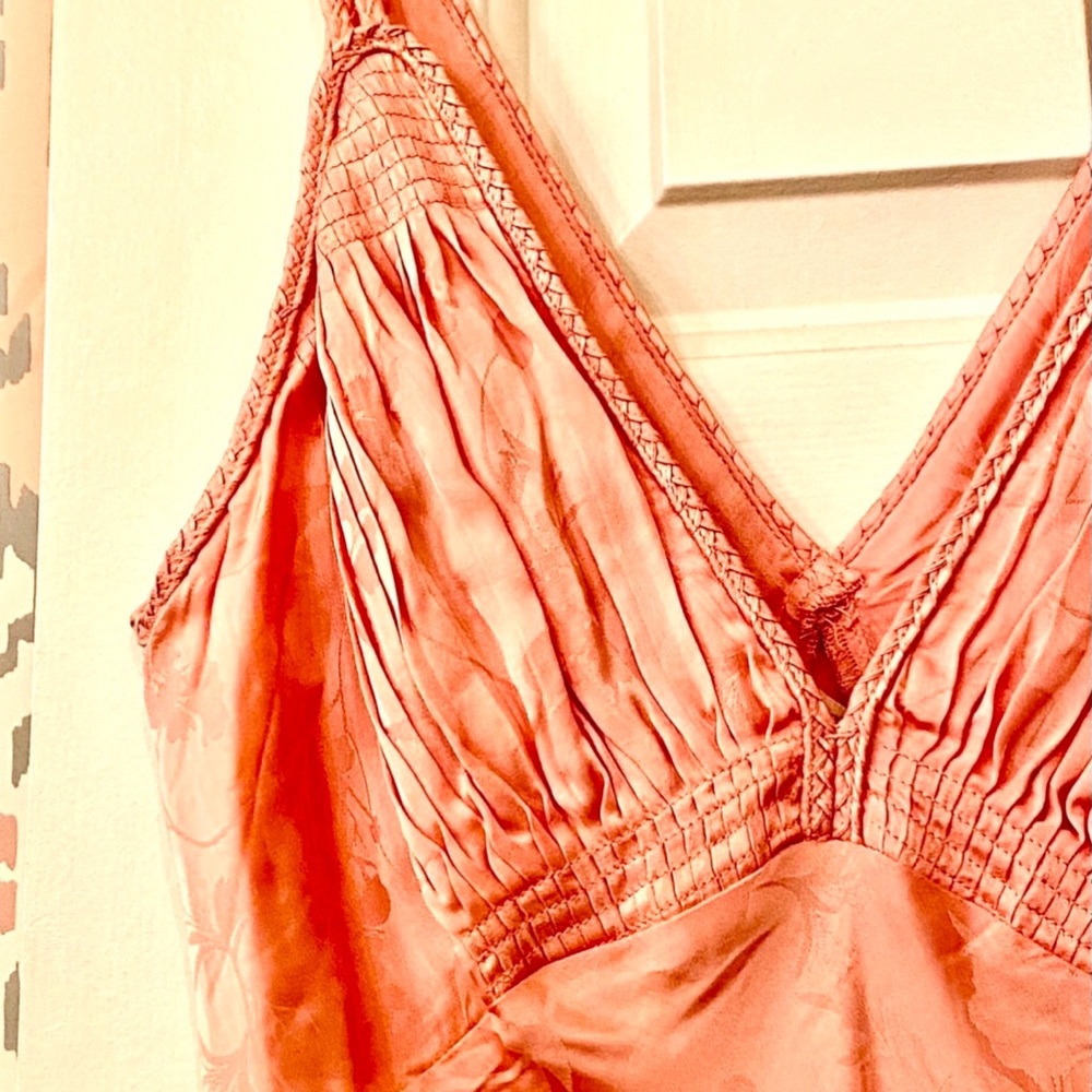 πΊπHPππΊ NWT Spell & The Gypsy Ocean Slip Dress Coral - Picture 12 of 16